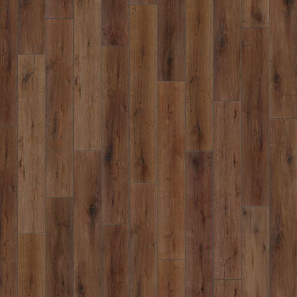 Rustic Oak Coffee - Wineo 1000 Wood XL Bioboden zum Kleben 2 mm